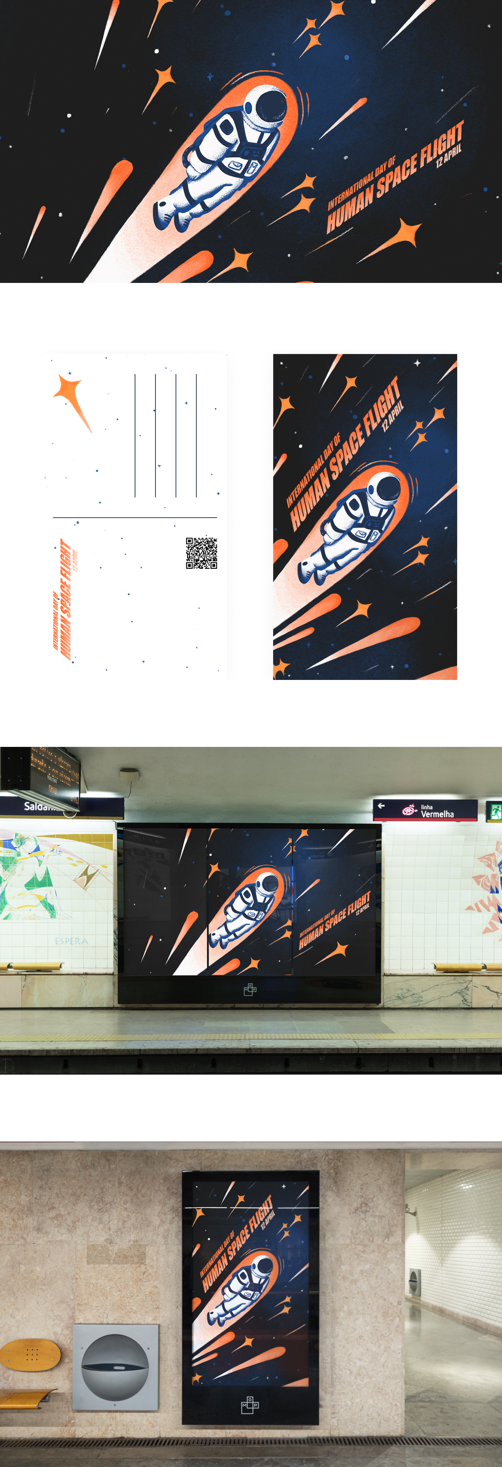 Animated postcard images